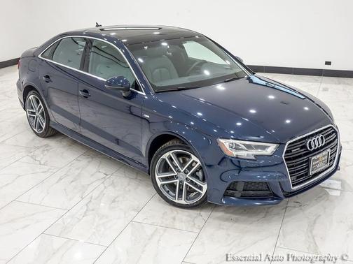 Cosmos Blue Metallic 2018 Audi A3 2.0T Premium