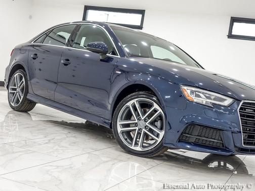 Cosmos Blue Metallic 2018 Audi A3 2.0T Premium