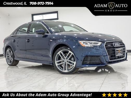 Cosmos Blue Metallic 2018 Audi A3 2.0T Premium