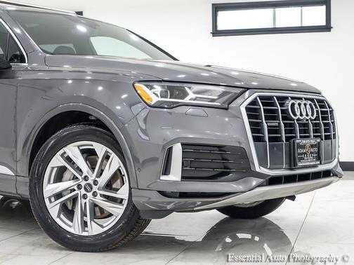 Samurai Gray Metallic 2021 Audi Q7 45 Premium