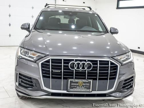 Samurai Gray Metallic 2021 Audi Q7 45 Premium