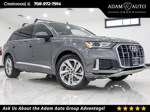 Samurai Gray Metallic 2021 Audi Q7 45 Premium