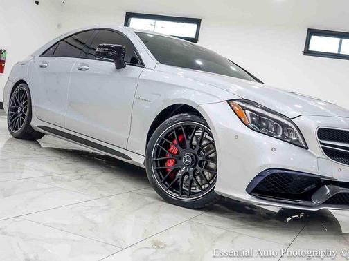 Iridium Silver Metallic 2017 Mercedes-Benz AMG CLS 63 S-Model 4MATIC