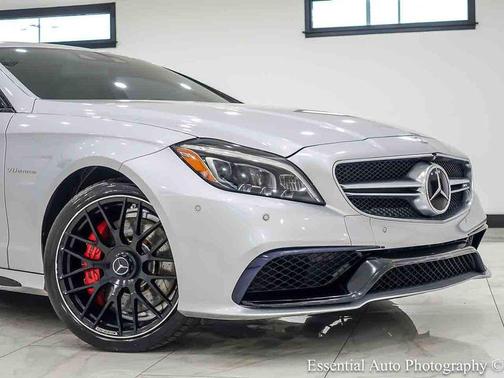 Iridium Silver Metallic 2017 Mercedes-Benz AMG CLS 63 S-Model 4MATIC
