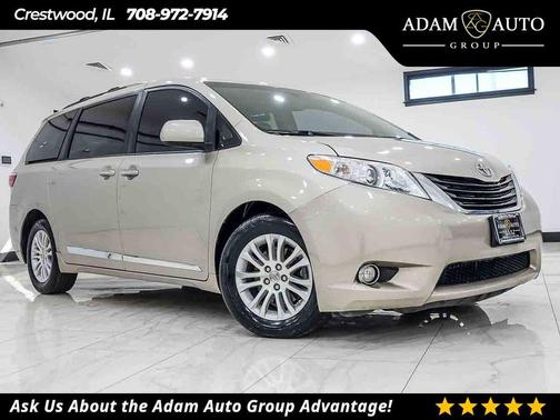 Creme Brulee Mica 2015 Toyota Sienna XLE