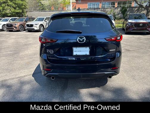 Deep Crystal Blue Mica 2025 Mazda CX-5 2.5 S Premium Plus Package