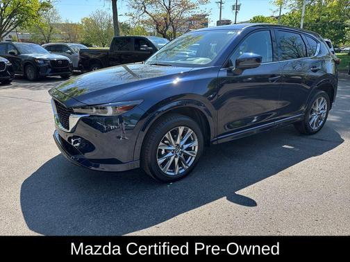 Deep Crystal Blue Mica 2025 Mazda CX-5 2.5 S Premium Plus Package