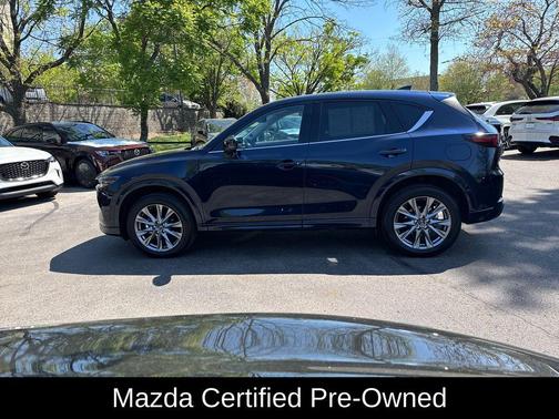 Deep Crystal Blue Mica 2025 Mazda CX-5 2.5 S Premium Plus Package