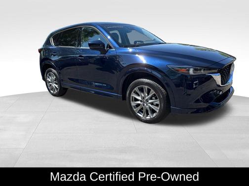 Deep Crystal Blue Mica 2025 Mazda CX-5 2.5 S Premium Plus Package