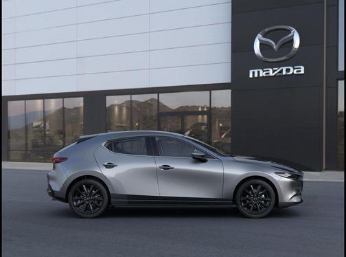 Machine Gray 2026 Mazda Mazda3 FWD w/Premium Package