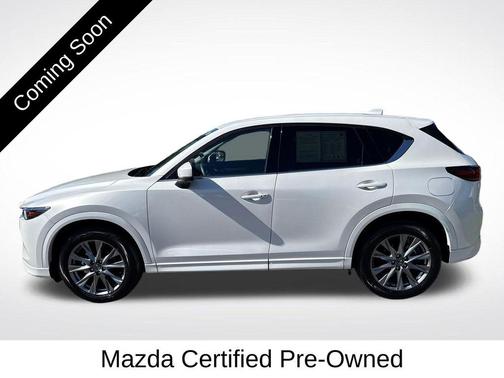 Rhodium White Metallic 2025 Mazda CX-5 2.5 S Premium Plus Package