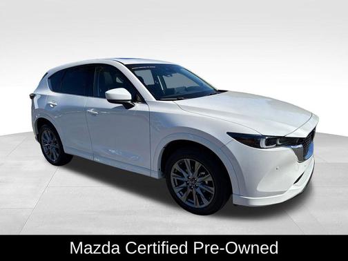 Rhodium White Metallic 2025 Mazda CX-5 2.5 S Premium Plus Package