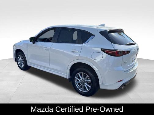 Rhodium White Metallic 2024 Mazda CX-5 2.5 S Preferred Package