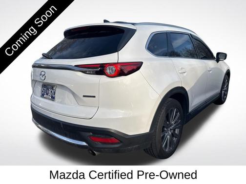 Snowflake White Pearl Mica 2021 Mazda CX-9 Signature