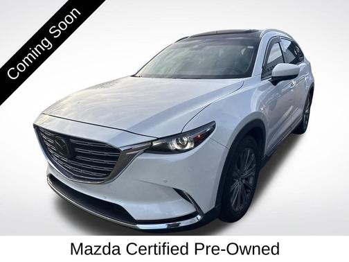 Snowflake White Pearl Mica 2021 Mazda CX-9 Signature