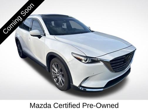 Snowflake White Pearl Mica 2021 Mazda CX-9 Signature