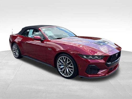 Rapid Red Metallic Tinted Clearcoat 2024 Ford Mustang GT Premium