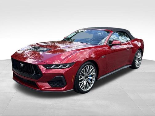Rapid Red Metallic Tinted Clearcoat 2024 Ford Mustang GT Premium