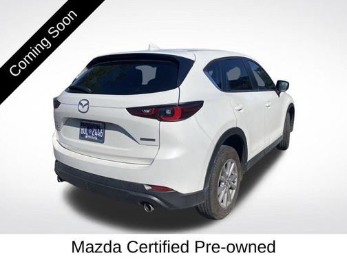 Rhodium White Metallic 2023 Mazda CX-5 2.5 S Preferred Package