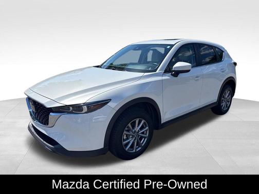 Rhodium White Metallic 2023 Mazda CX-5 2.5 S Preferred Package