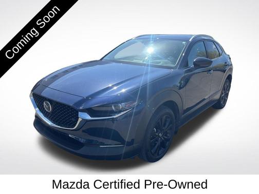 Deep Crystal Blue Mica 2023 Mazda CX-30 2.5 Turbo Premium Plus Package