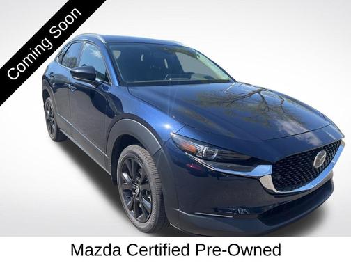Deep Crystal Blue Mica 2023 Mazda CX-30 2.5 Turbo Premium Plus Package