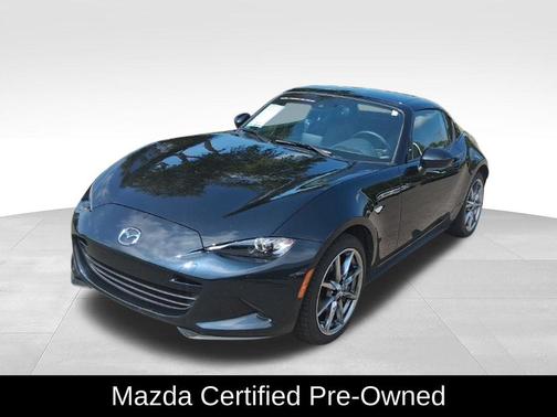 Jet Black Mica 2022 Mazda MX-5 Miata RF Grand Touring