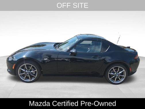 Jet Black Mica 2022 Mazda MX-5 Miata RF Grand Touring
