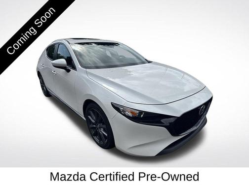 Snowflake White Pearl Mica 2021 Mazda Mazda3 FWD w/Preferred Package