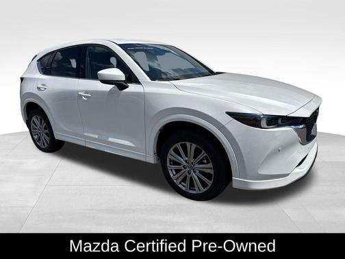 Rhodium White Metallic 2023 Mazda CX-5 2.5 Turbo Signature
