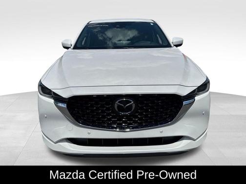 Rhodium White Metallic 2023 Mazda CX-5 2.5 Turbo Signature