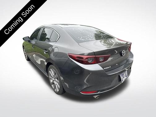 Machine Gray Metallic 2021 Mazda Mazda3 FWD w/Select Package