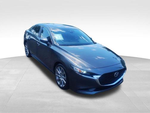 Machine Gray Metallic 2021 Mazda Mazda3 FWD w/Select Package