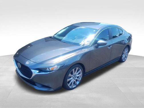 Machine Gray Metallic 2021 Mazda Mazda3 FWD w/Select Package