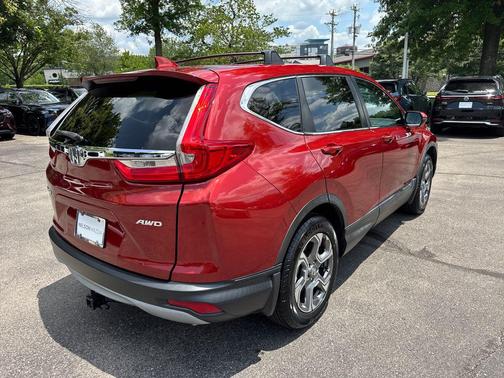 Red 2018 Honda CR-V EX