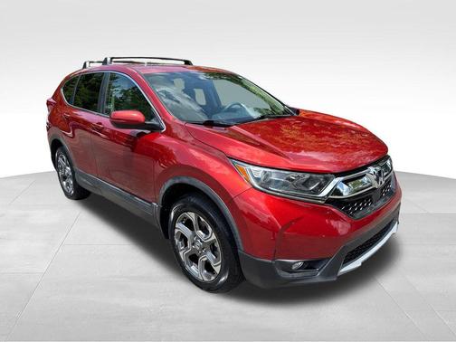 Red 2018 Honda CR-V EX