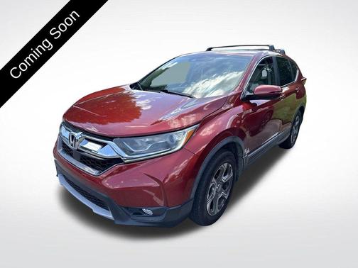 Red 2018 Honda CR-V EX
