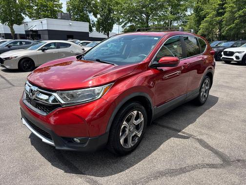 Red 2018 Honda CR-V EX