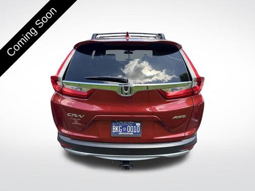 Red 2018 Honda CR-V EX