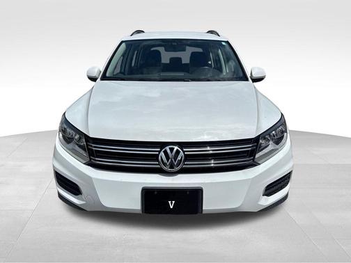Pure White 2017 Volkswagen Tiguan 2.0T S 4MOTION