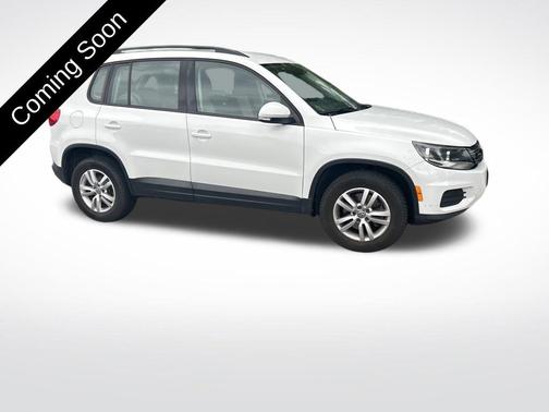 Pure White 2017 Volkswagen Tiguan 2.0T S 4MOTION