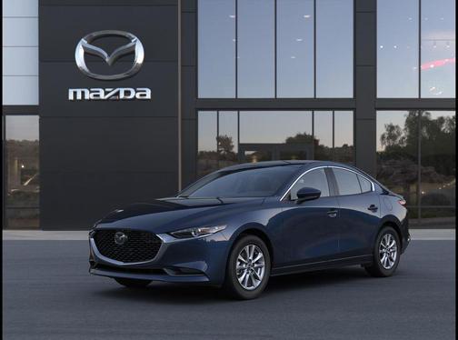 Crystal Blue 2026 Mazda Mazda3 FWD