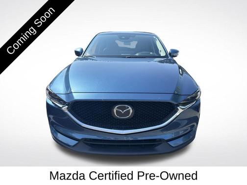 Deep Crystal Blue Mica 2021 Mazda CX-5 Grand Touring