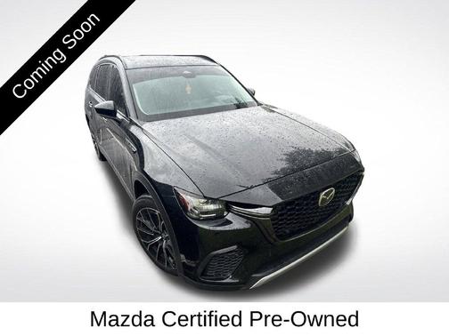 Jet Black Mica 2025 Mazda CX-70 PHEV Premium Package