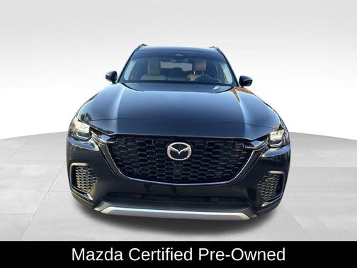 Jet Black Mica 2025 Mazda CX-70 PHEV Premium Package