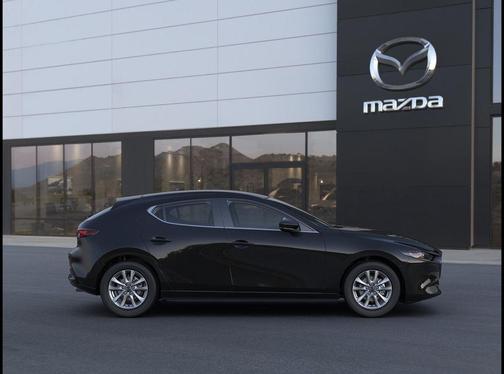 Jet Black 2026 Mazda Mazda3 FWD