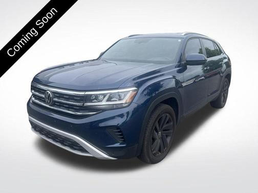 Tourmaline Blue Metallic 2023 Volkswagen Atlas Cross Sport 2.0T SE w/Technology