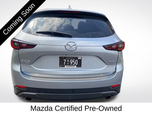 Sonic Silver Metallic 2023 Mazda CX-5 2.5 Turbo