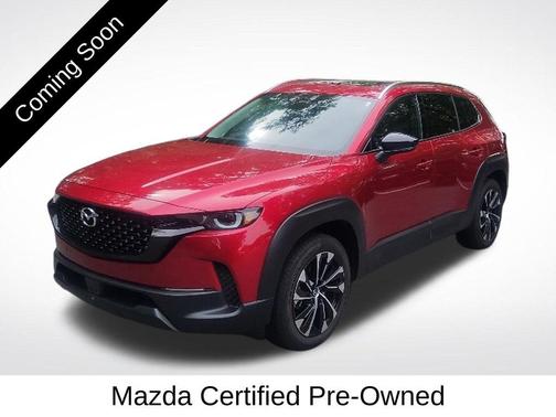 Red Crystal 2026 Mazda CX-50 Hybrid Premium Plus