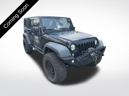 Black Clearcoat 2017 Jeep Wrangler Unlimited Sport